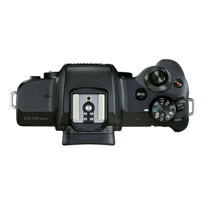 Canon EOS M50 Mark II noir appareil-photo-hybride 4