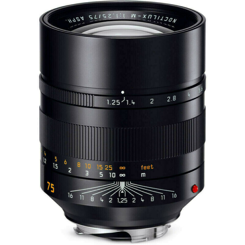 Leica M Noctilux 75mm f/1,25 noir