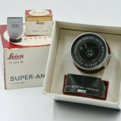 Leica M Super-angulon 21/3.4 chrome (1964) + Viseur