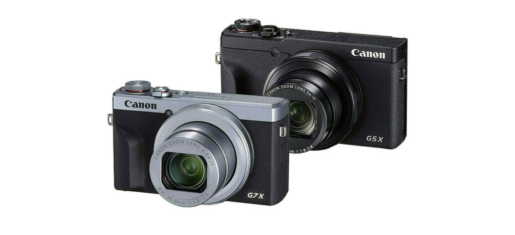 Canon PowerShot G5X Mark II et PowerShot G7X Mark III