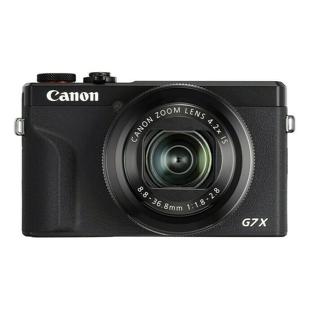 Canon PowerShot G7X mark III Noir - face