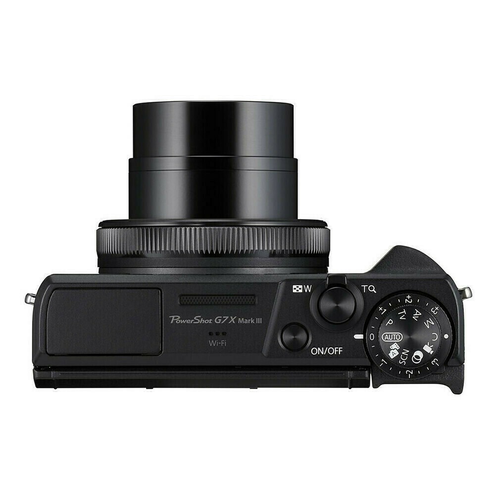 Canon PowerShot G7X mark III Noir - dessus