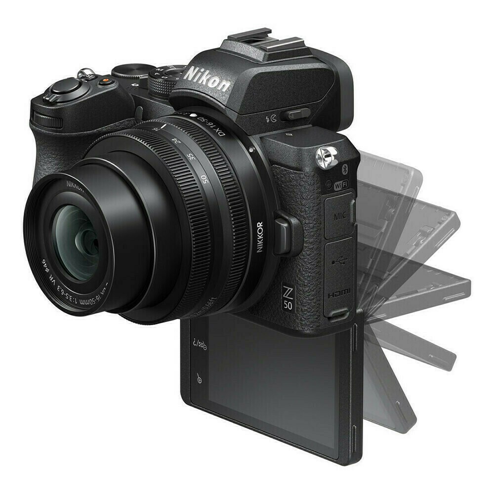 Nikon Z 50 + 16-50 mm - face 