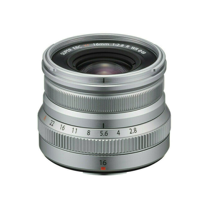 Fujifilm XF 16 mm f/2,8 R WR Argent