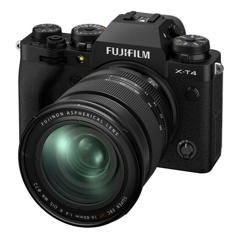 Fujifilm X-T4 + XF 16-80 - Noir - face 2