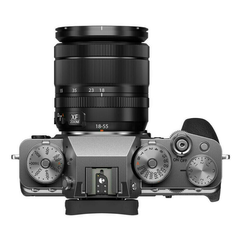Fujifilm X-T4 + XF 18-55 - Argent - dessus