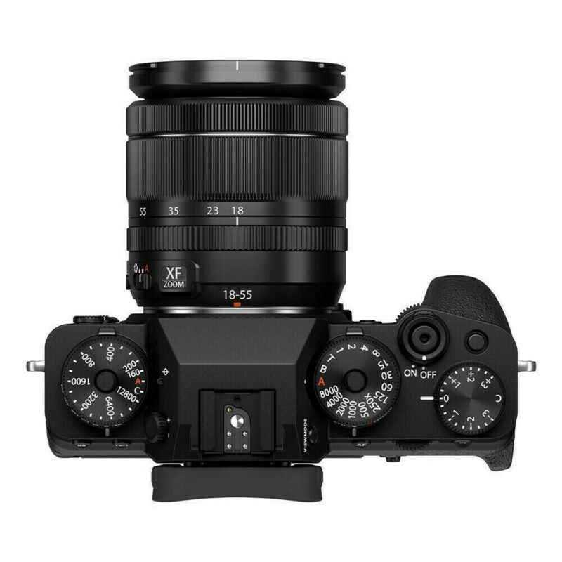 Fujifilm X-T4 + XF 18-55 - Noir - dessus