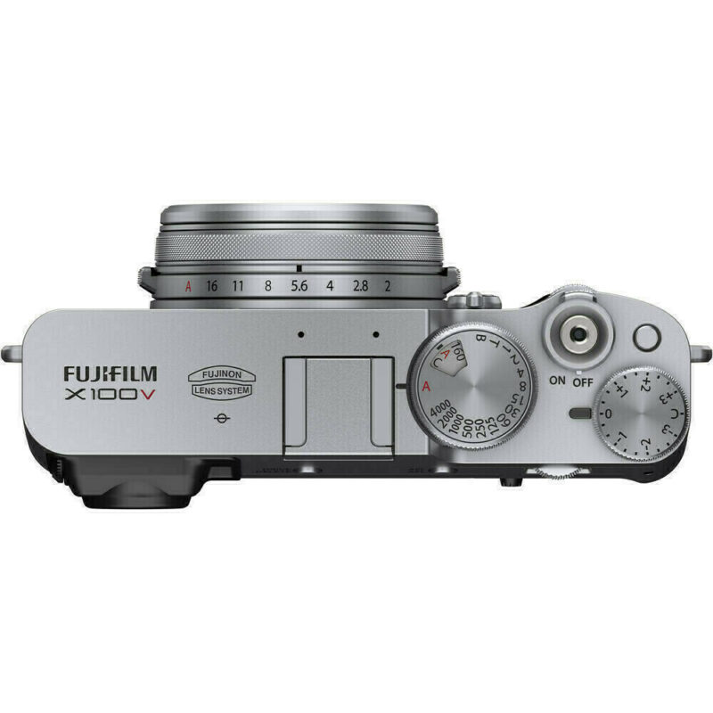 Fujifilm X100V - Argent - dessus