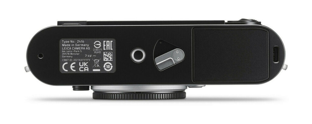 Leica M11 Noir - 20200 Semelle