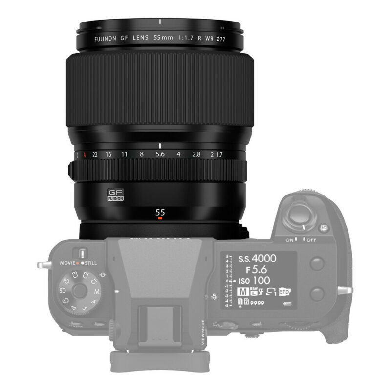 Fujifilm GF 55 mm f 1-7 R WR