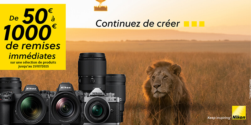 Offre Nikon été 2025 cat