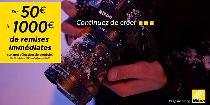 Offre Nikon Hiver 2025 Cat